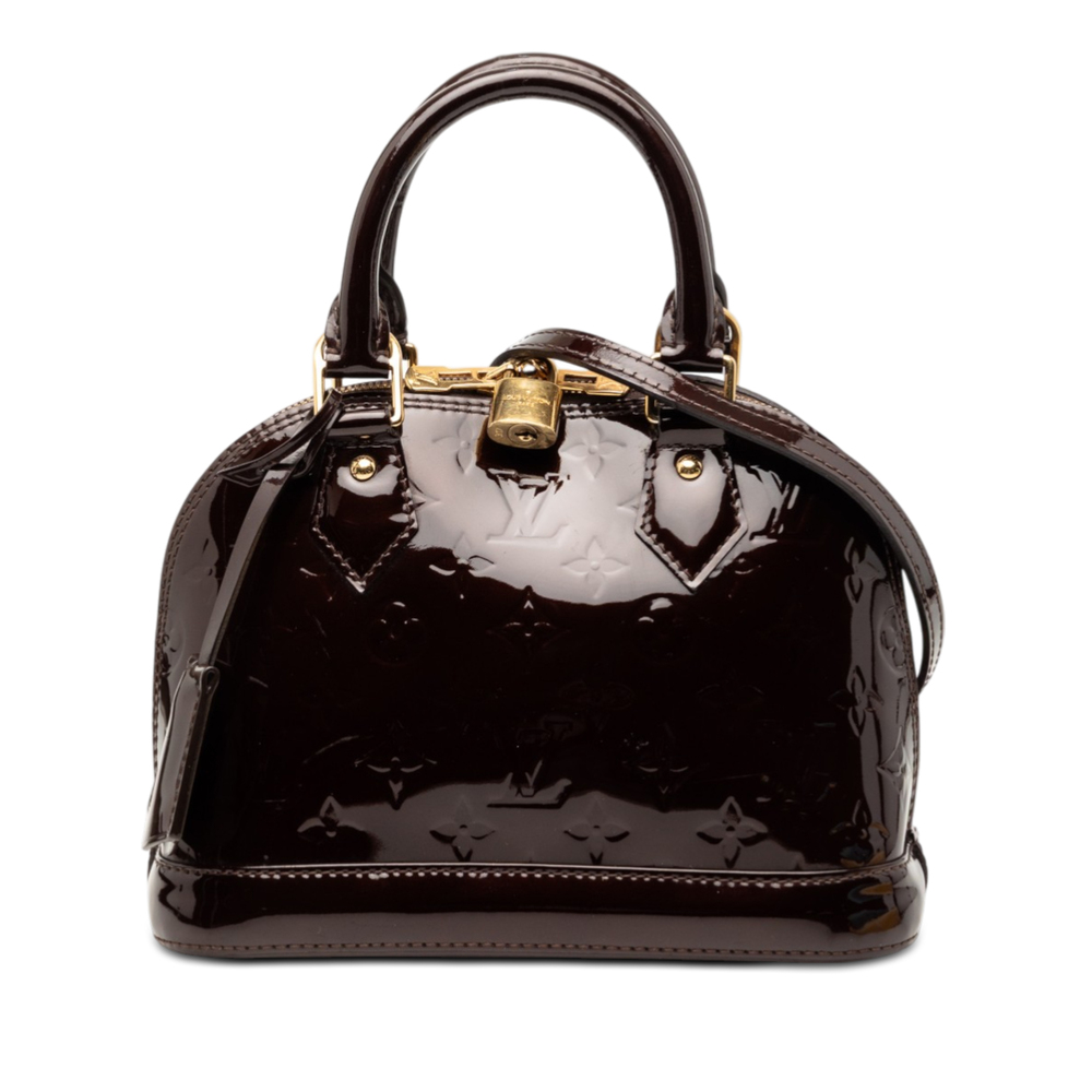 Pre-Loved Louis Vuitton Monogram Vernis Alma BB